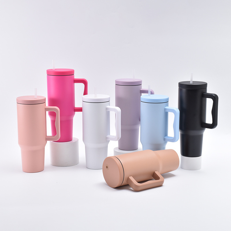 YH01 stainless steel vacuum flask with a lip