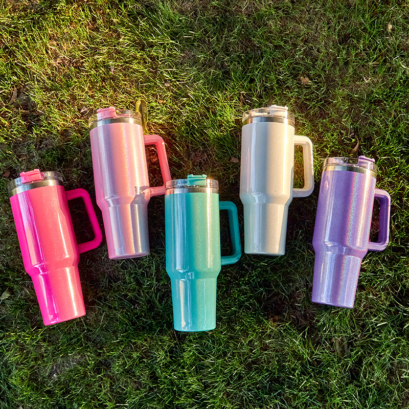 The Auto Stainless Steel Car Mug with Reinforced Handle