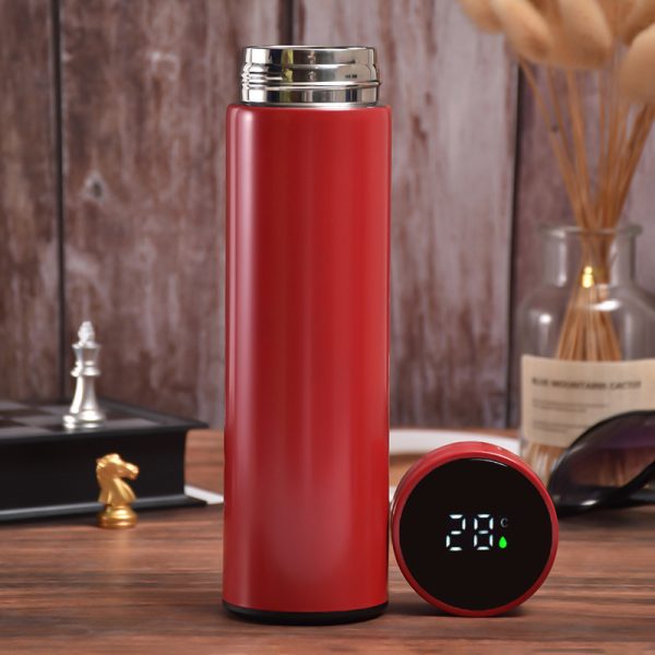 500ml vacuum bottle with LED temperature display - Image 5