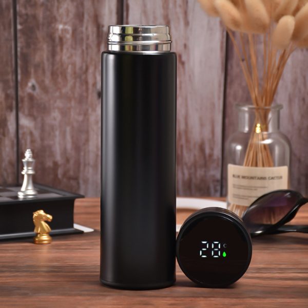 500ml vacuum bottle with LED temperature display - Image 6