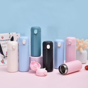 water bottle with LED temperature display
