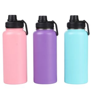 SH-01 304stainless steel Travel water bottle 12OZ/16OZ18OZ/22OZ/25OZ/32OZ/40OZ/64OZ