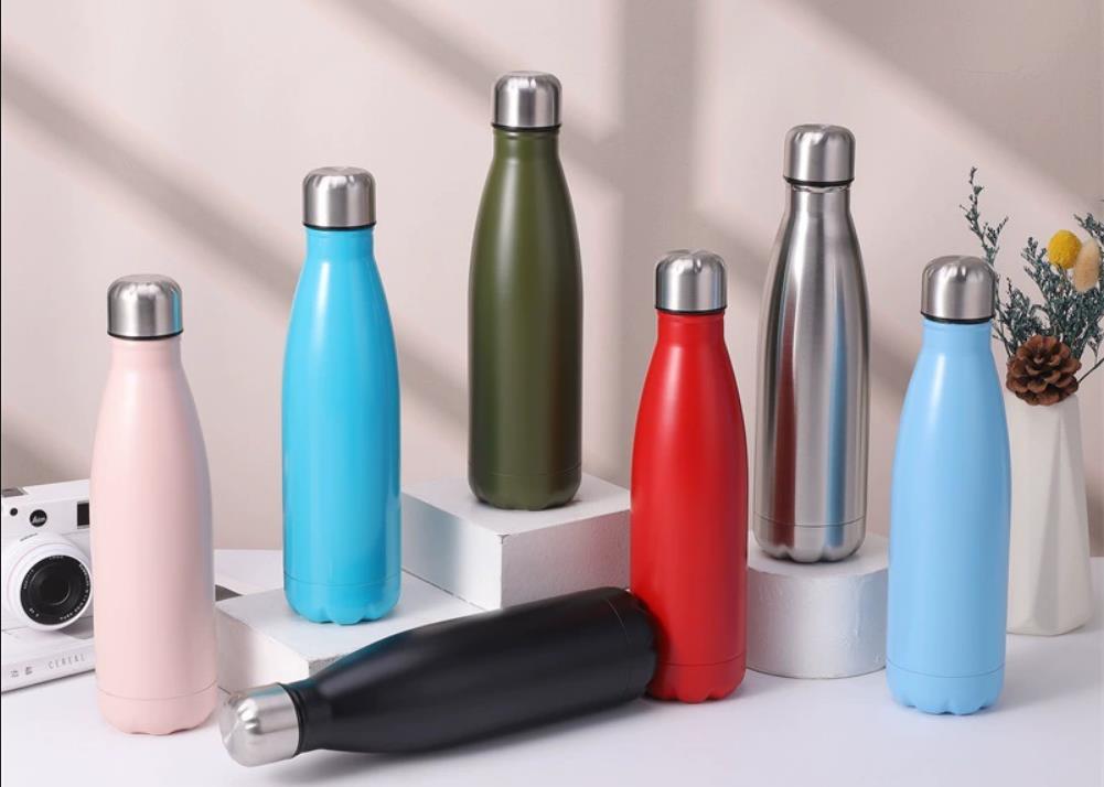 500ml coke cola stainless steel water bottle
