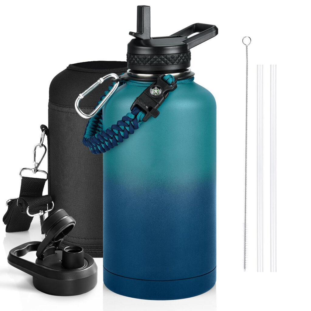60oz128oz outdoor water bottles