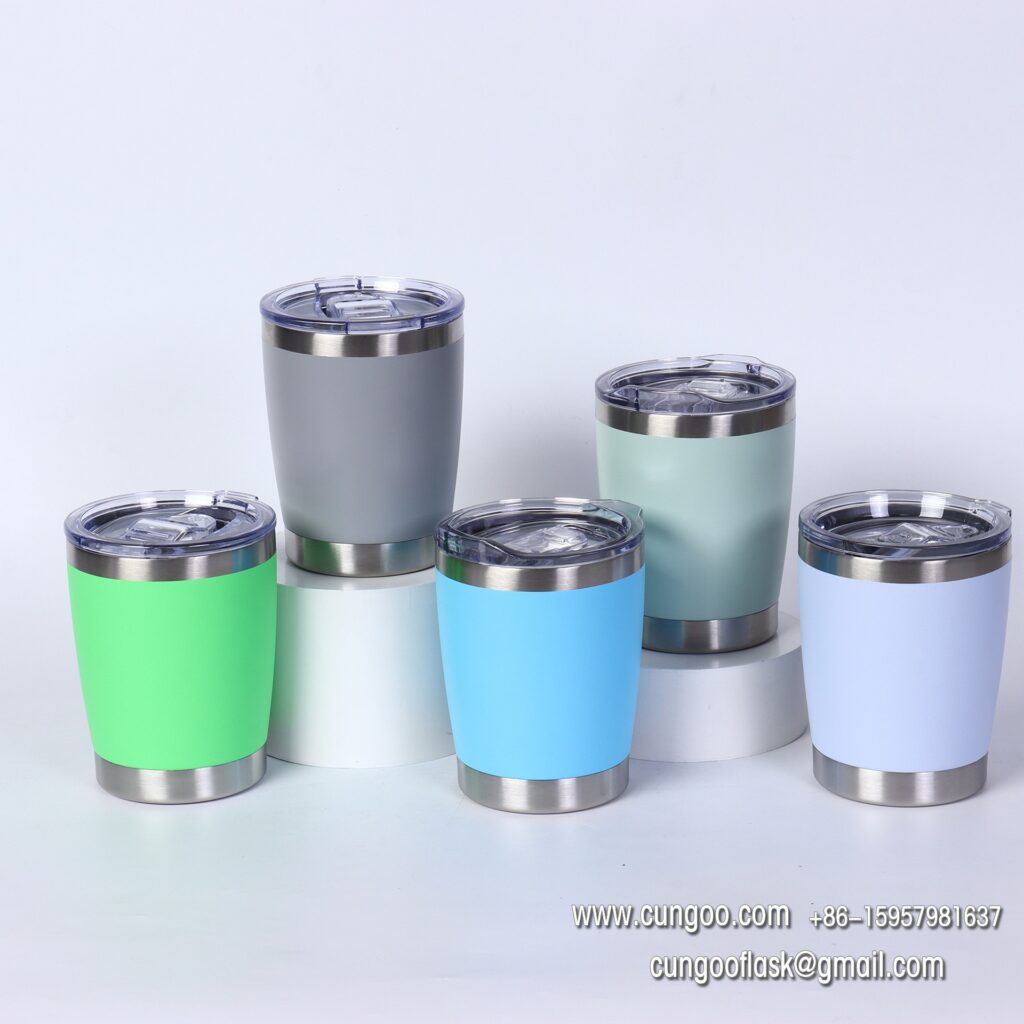 304 stainless steel insulated cup 12oz tumbler flask